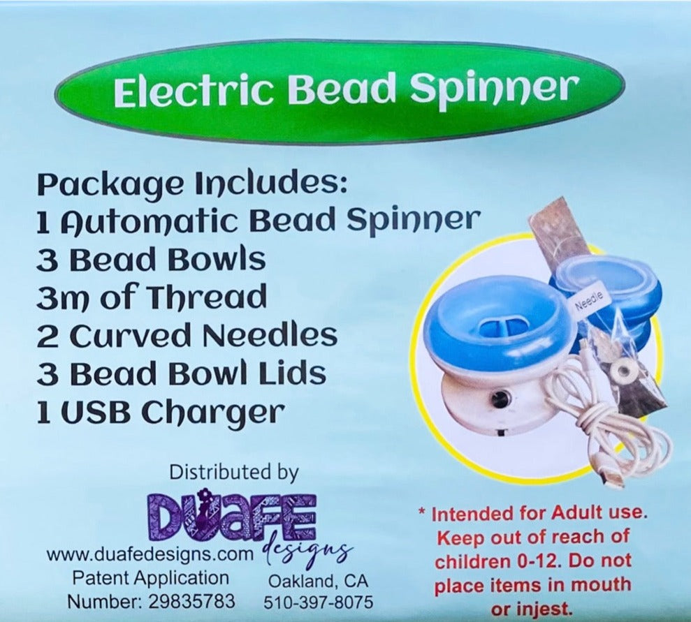 How to Use an Electric Bead Spinner