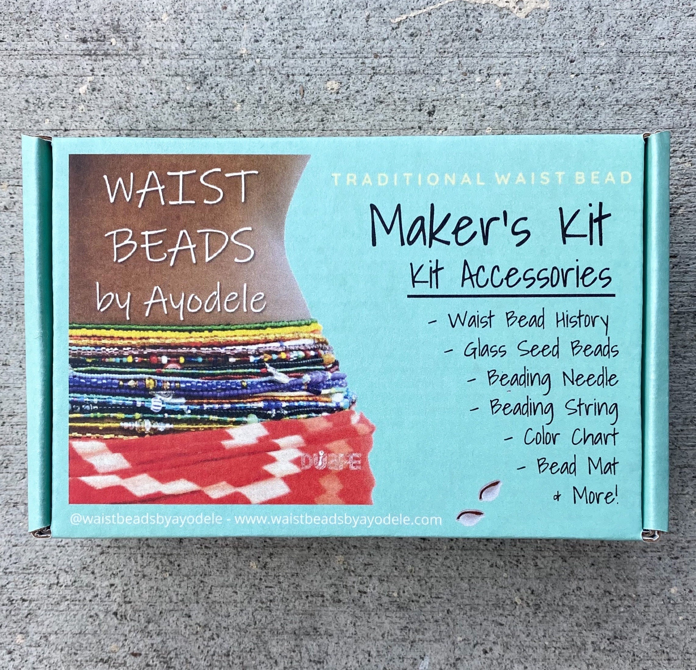 Waist Bead Making Kit, Exclusively From BeadKraft (Each)