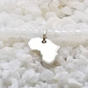 Silver Africa Charm